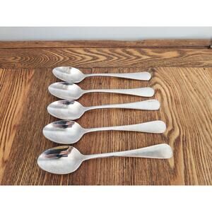 Splendide Cirrus Pattern 18/10 Korea 5 Teaspoons